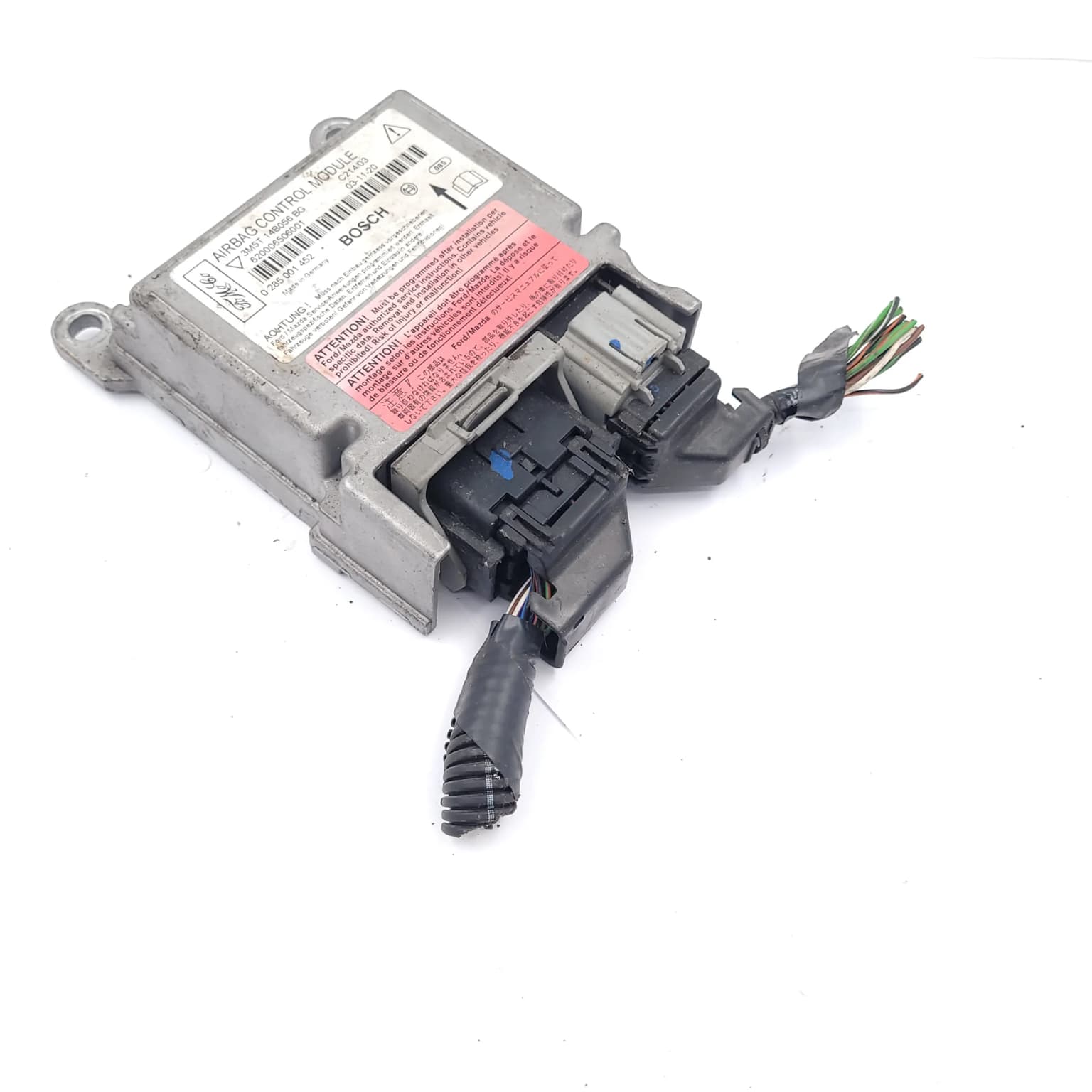 Airbag control module Ford C-MAX 1 2003–2010 3M5T14B056BG – 1