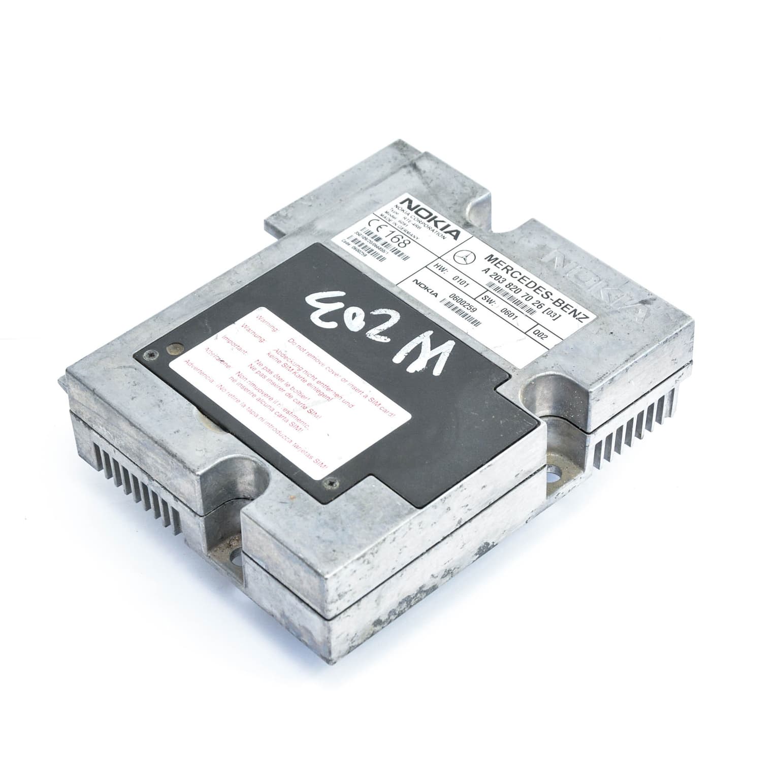 Phone control module Mercedes-Benz C-CLASS (W203) 2000–2007 C 270 CDI (203.216) OM 612.962 A2038207026 – 1