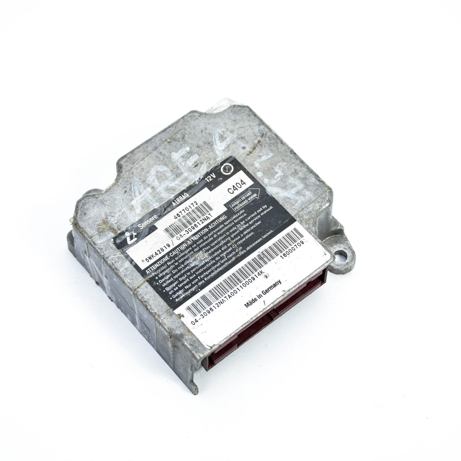 Airbag control module Fiat MAREA (185) 1996–2007 46770172 – 1