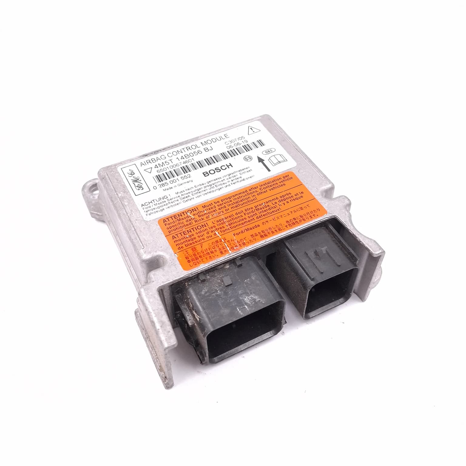 Airbag control module Ford FOCUS Mk 2 2005–2010 4M5T14B056BJ – 1