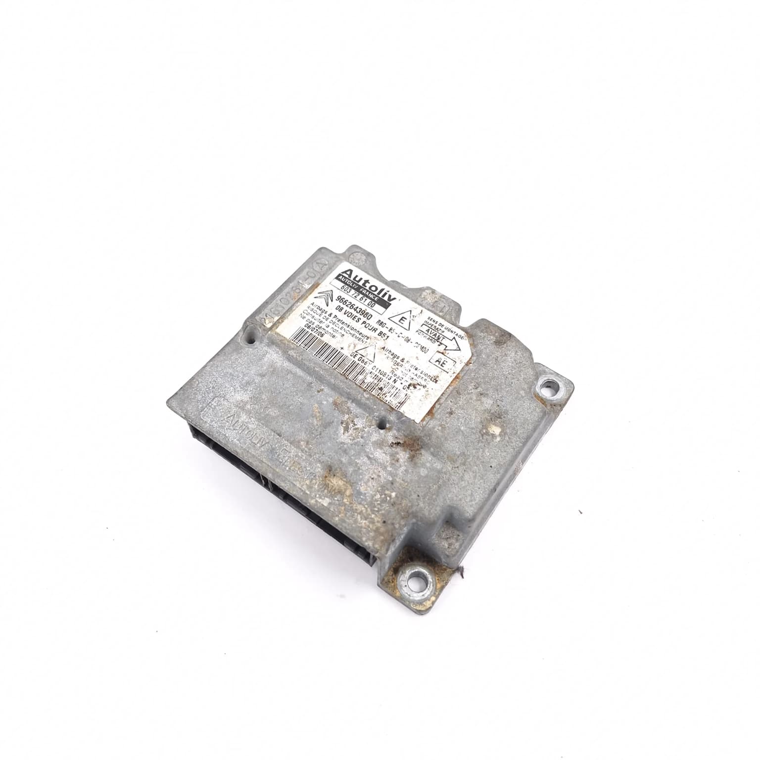 Airbag control module Citroen C4 1 (LC) 2004–2010 9662643980 – 1