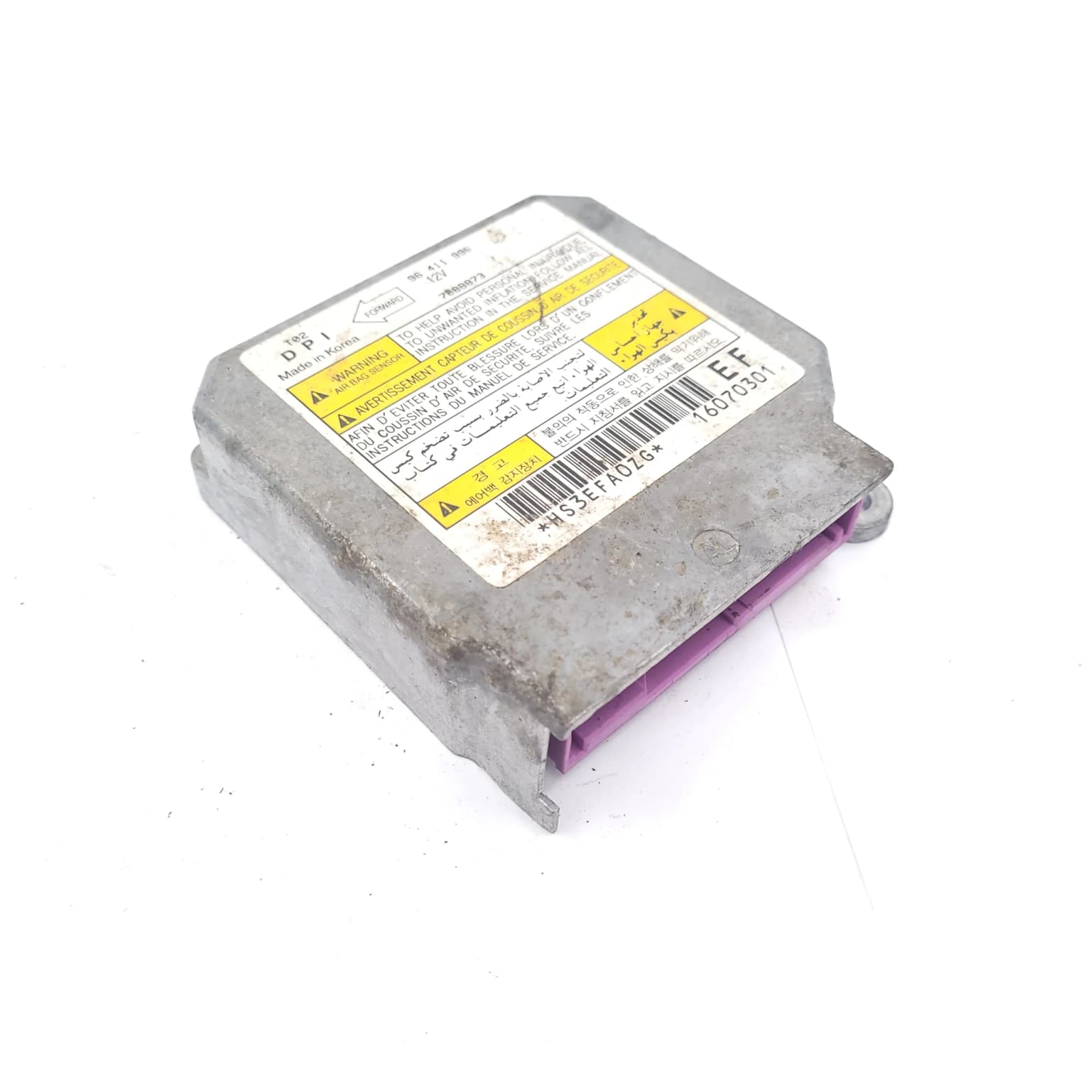 Airbag control module Chevrolet KALOS 2003–2011 96411996 – 1