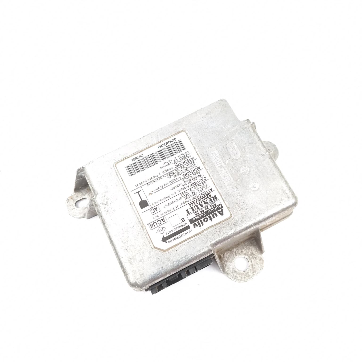 Airbag control module Renault MEGANE 2 2002–2010 8200367444 – 1