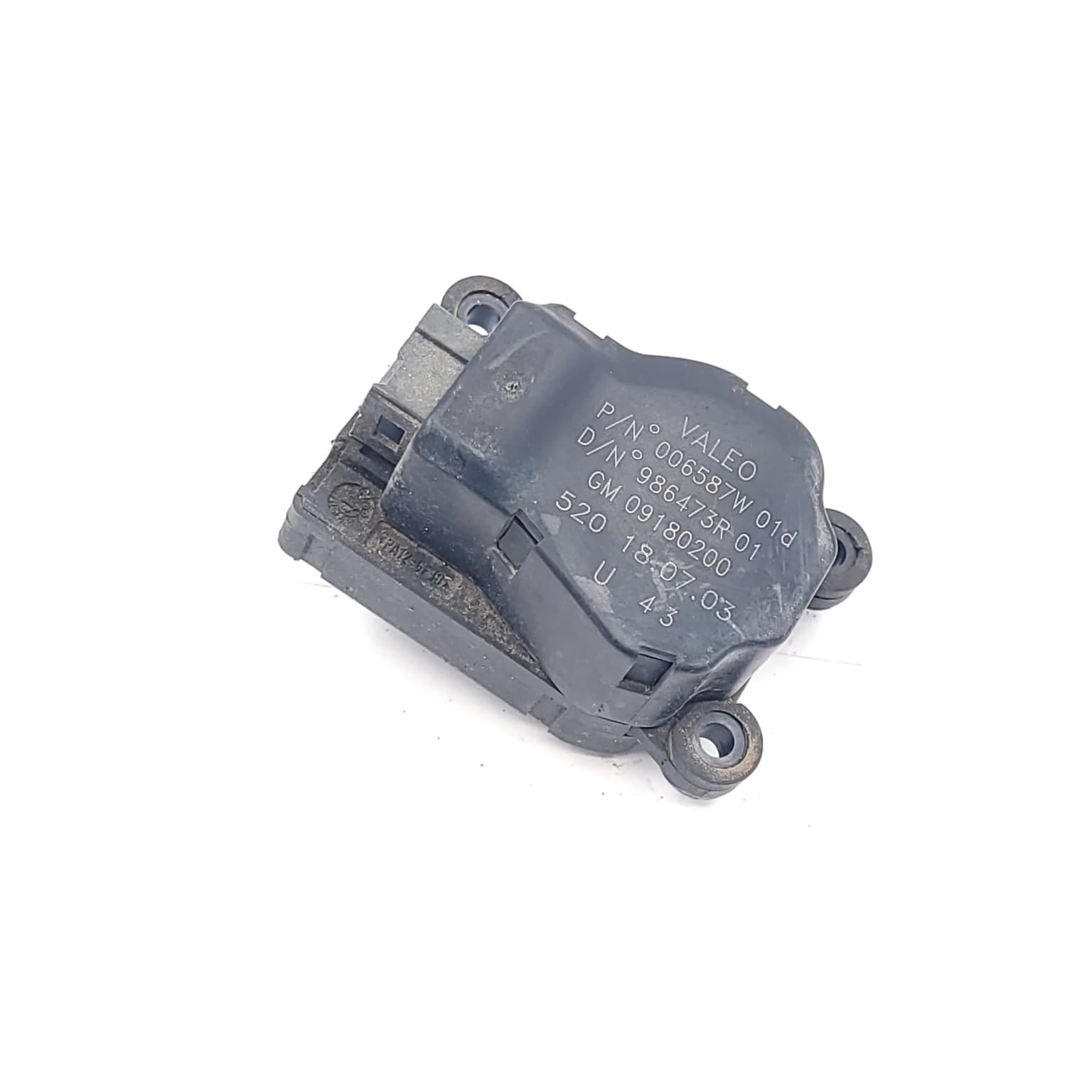 Electronic actuator Opel VECTRA C 2002–2008 006587W01D – 1
