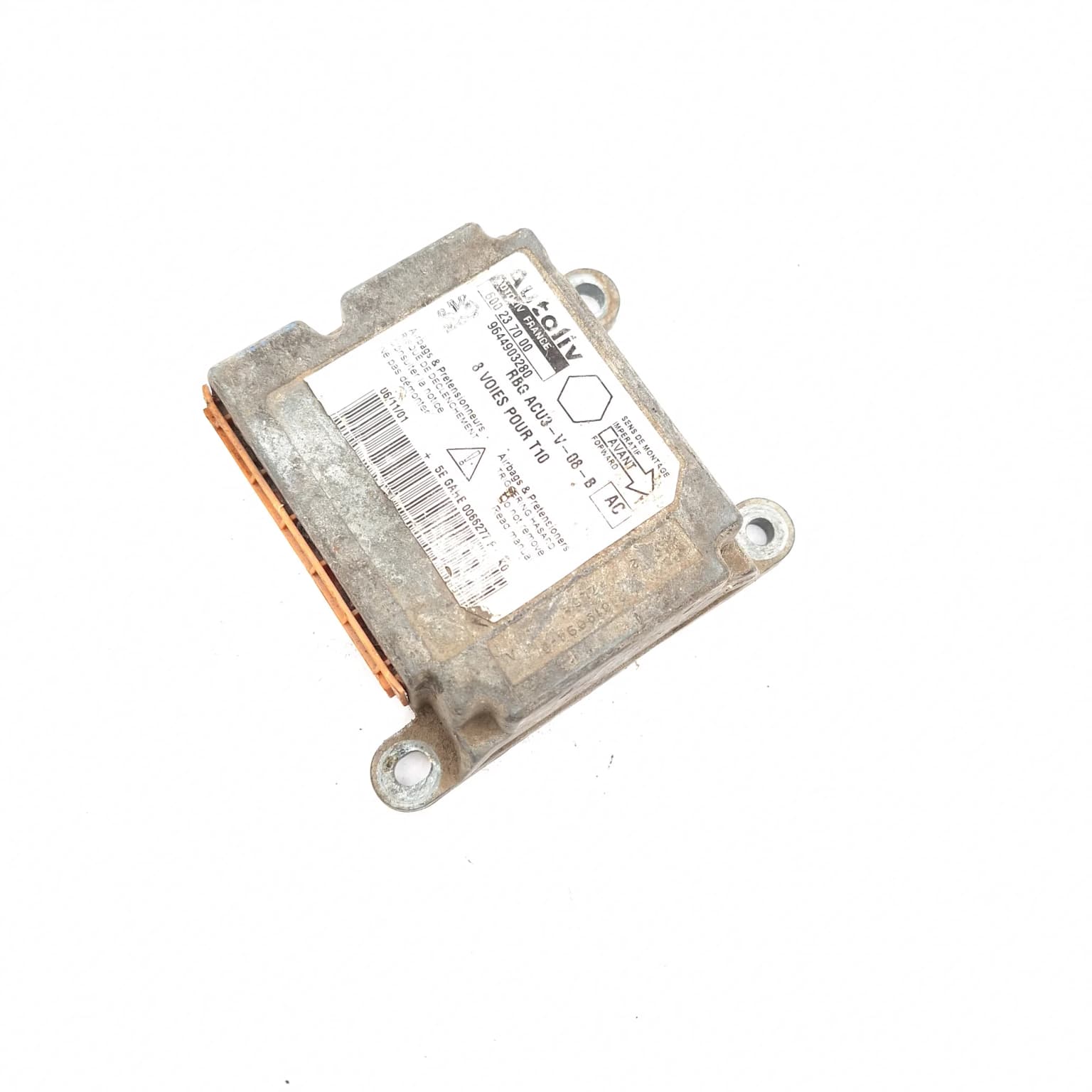 Airbag control module Peugeot 206 1998–2013 9644903280 – 1