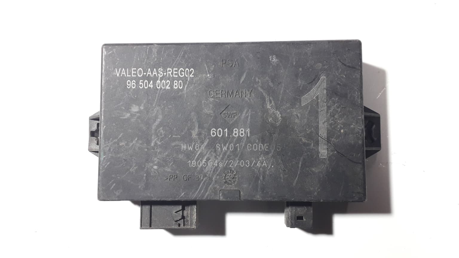 Parking PDC control unit Citroen C5 (DC, DE, RC, RE) 2001–2008 9650400280 – 1