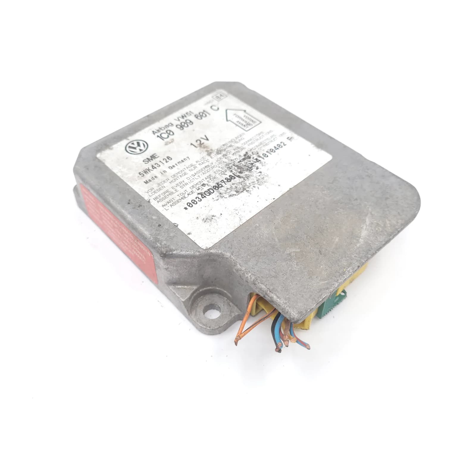 Airbag control module Skoda FABIA 1 1999–2007 1C0909601C – 1