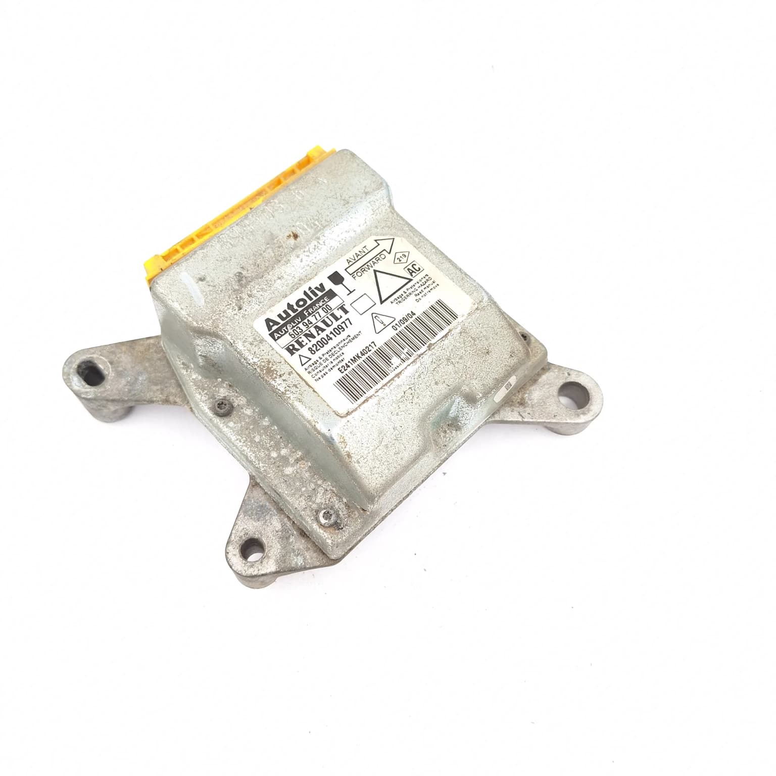 Airbag control module Renault LAGUNA 2 2001–2007 8200410977 – 1