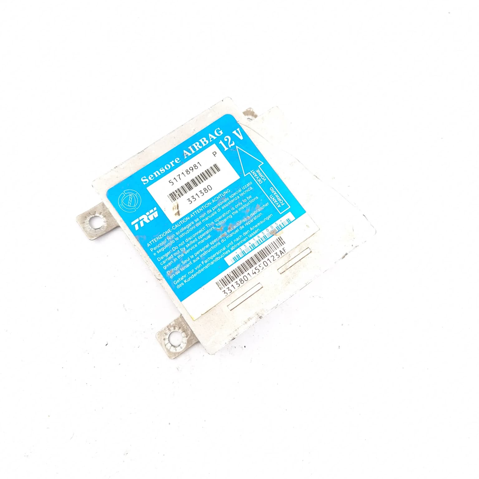 Airbag control module Fiat ALBEA (172, 178) 1996–2012 51718981 – 1