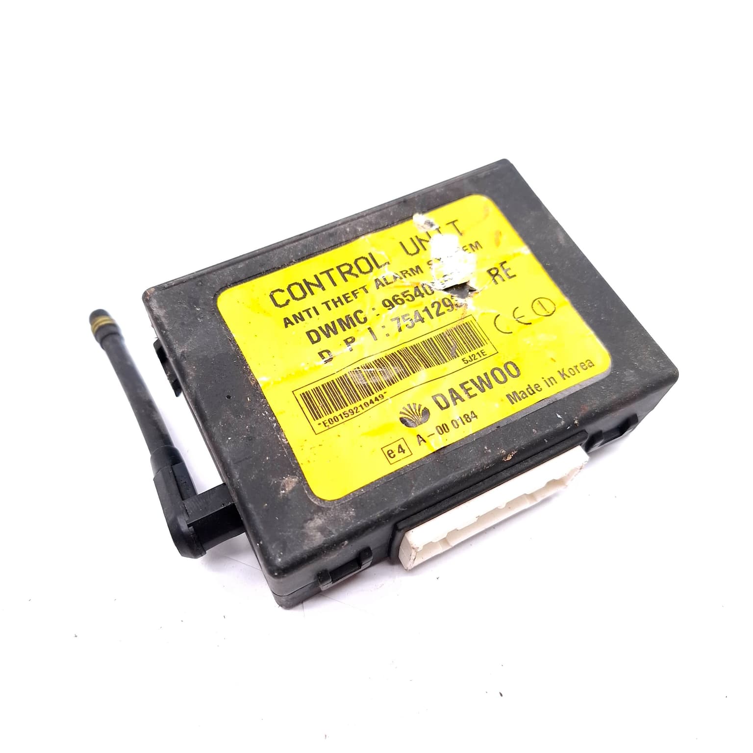 Control unit Chevrolet KALOS 2003–2011 1.2 B12S1 96540563 – 1