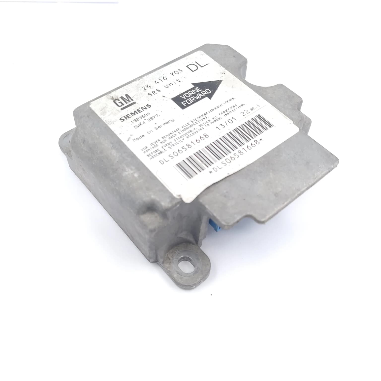 Airbag control module Opel ASTRA G 1998–2009 24416703 – 1