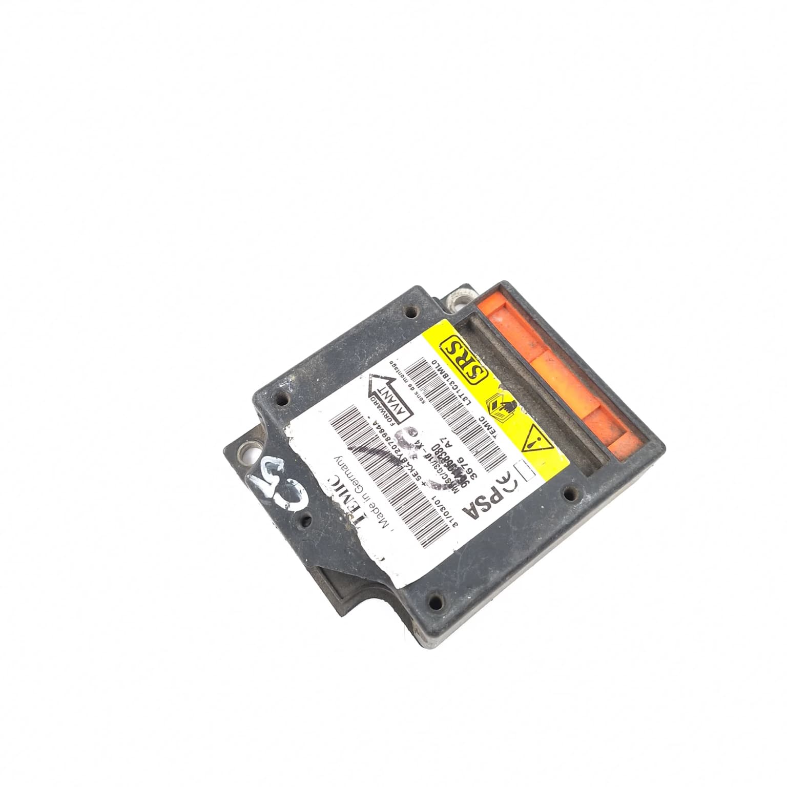 Airbag control module Citroen C5 (DC, DE, RC, RE) 2001–2008 9641968380 – 1