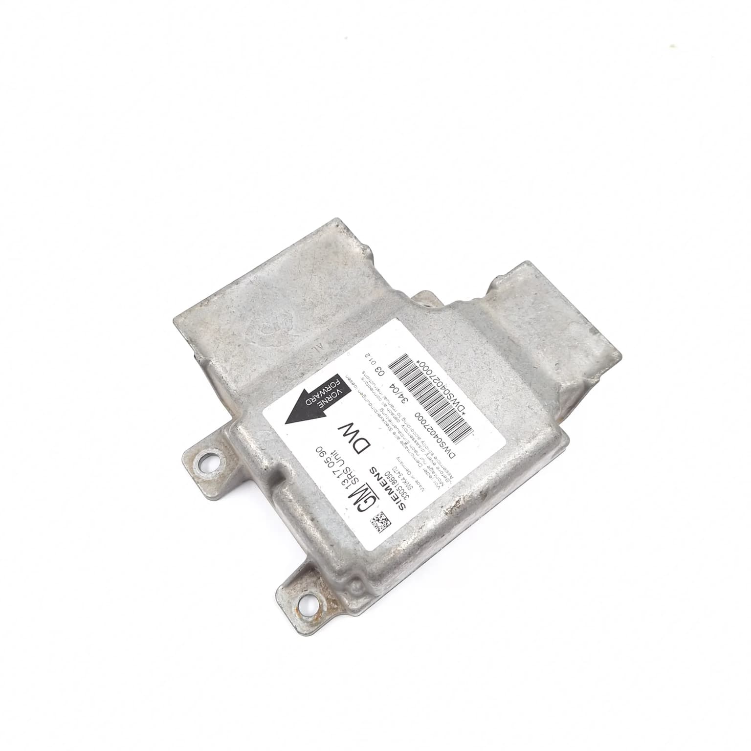 Airbag control module Opel VECTRA C 2002–2008 13170590 – 1