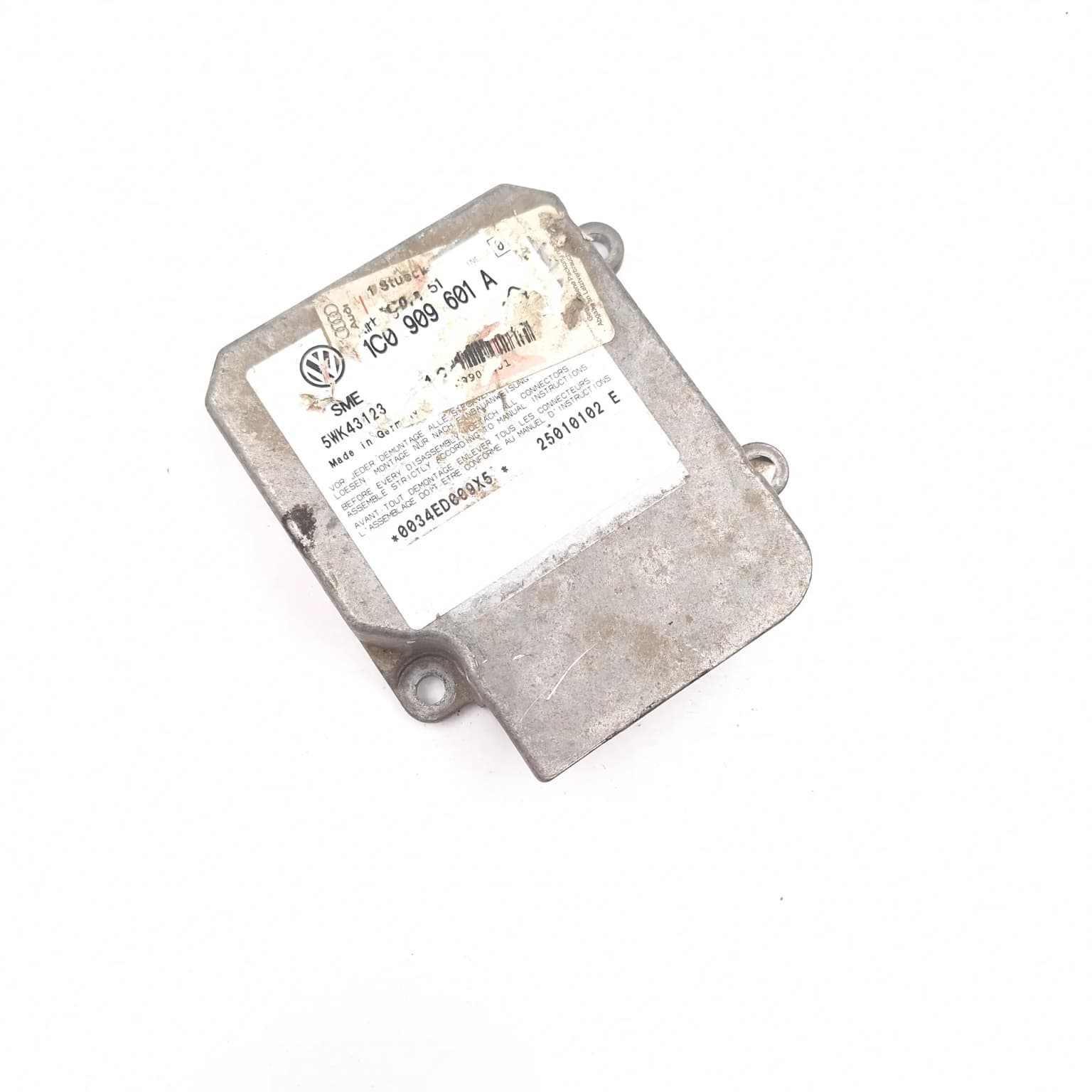 Airbag control module Skoda FABIA 1 1999–2007 1C0909601A – 1