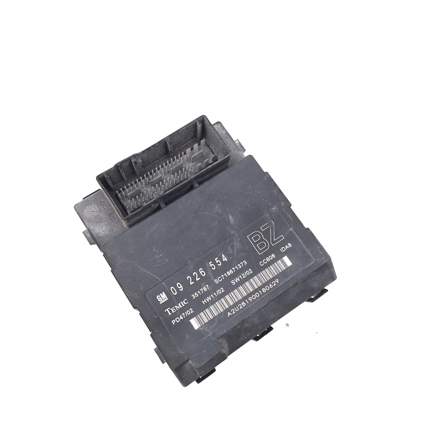 Comfort control module Opel VECTRA C 2002–2008 09226554 – 1
