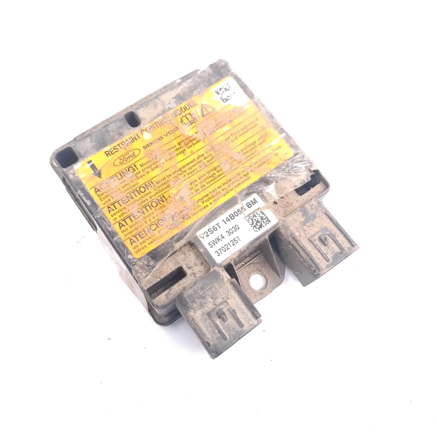 Airbag control module Ford FIESTA Mk 5 2002–2008 2S6T14B056BM – 1