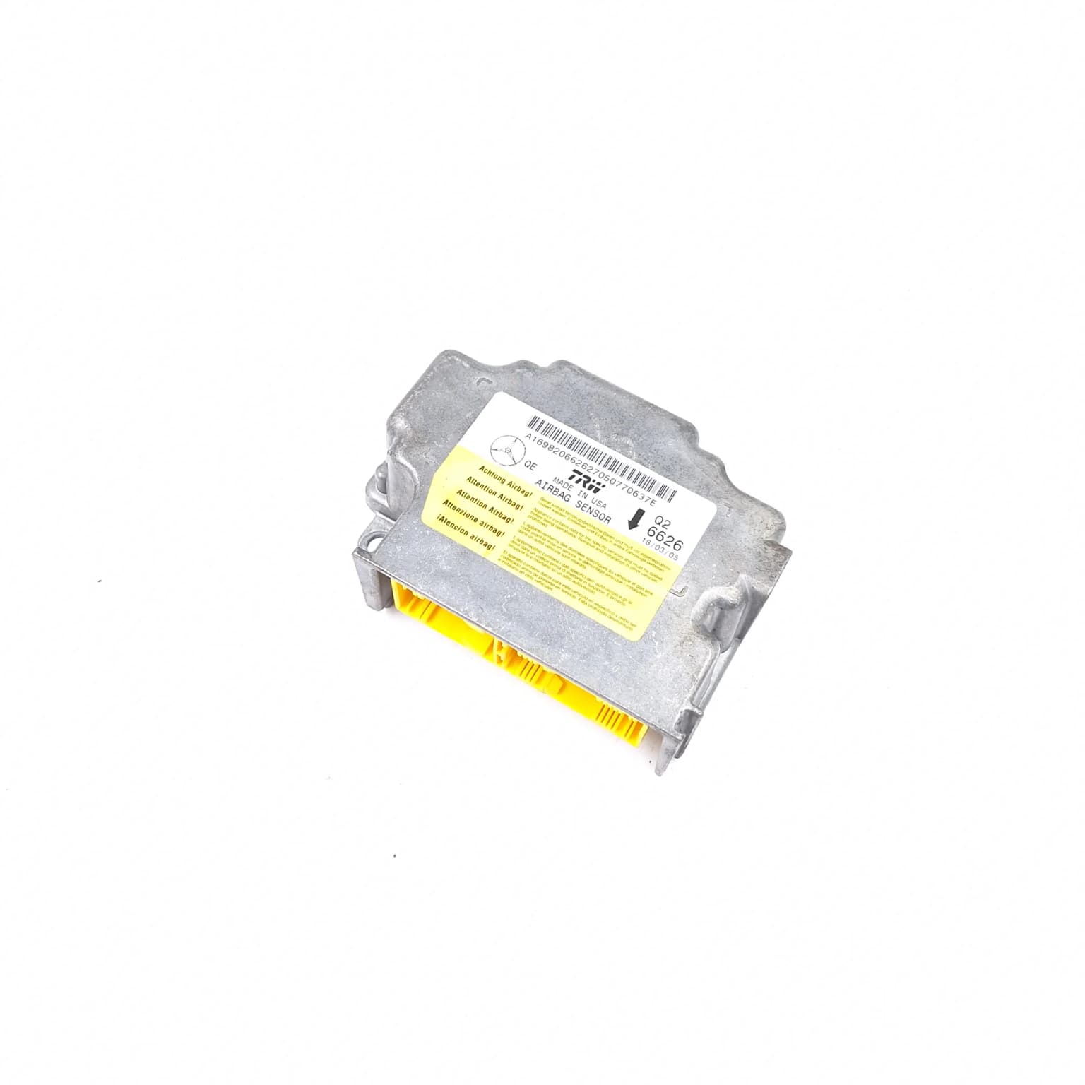 Airbag impact sensor Mercedes-Benz A-CLASS (W169) 2004–2012 A 150 (169.031, 169.331) M 266.920 A1698206626 – 1