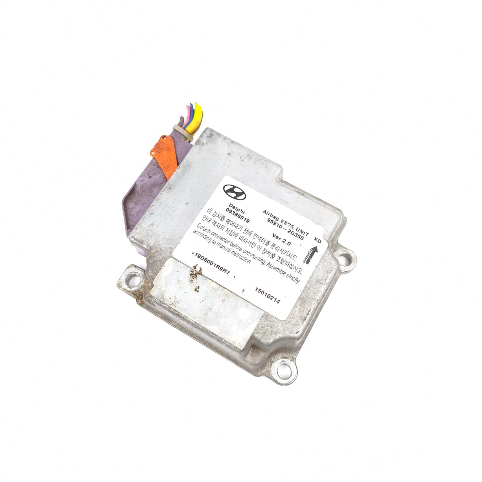 Calculateur d'airbag Hyundai ELANTRA (XD) 2000–2006 09386019 – 1