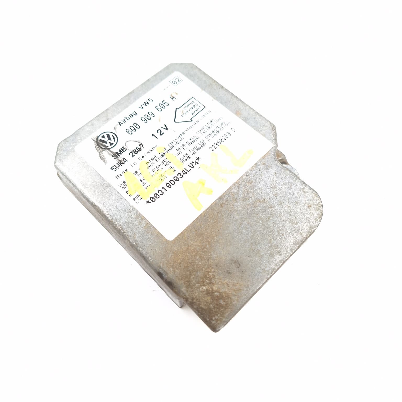 Airbag control module VW GOLF 4 1997–2004 6Q0909605A – 1