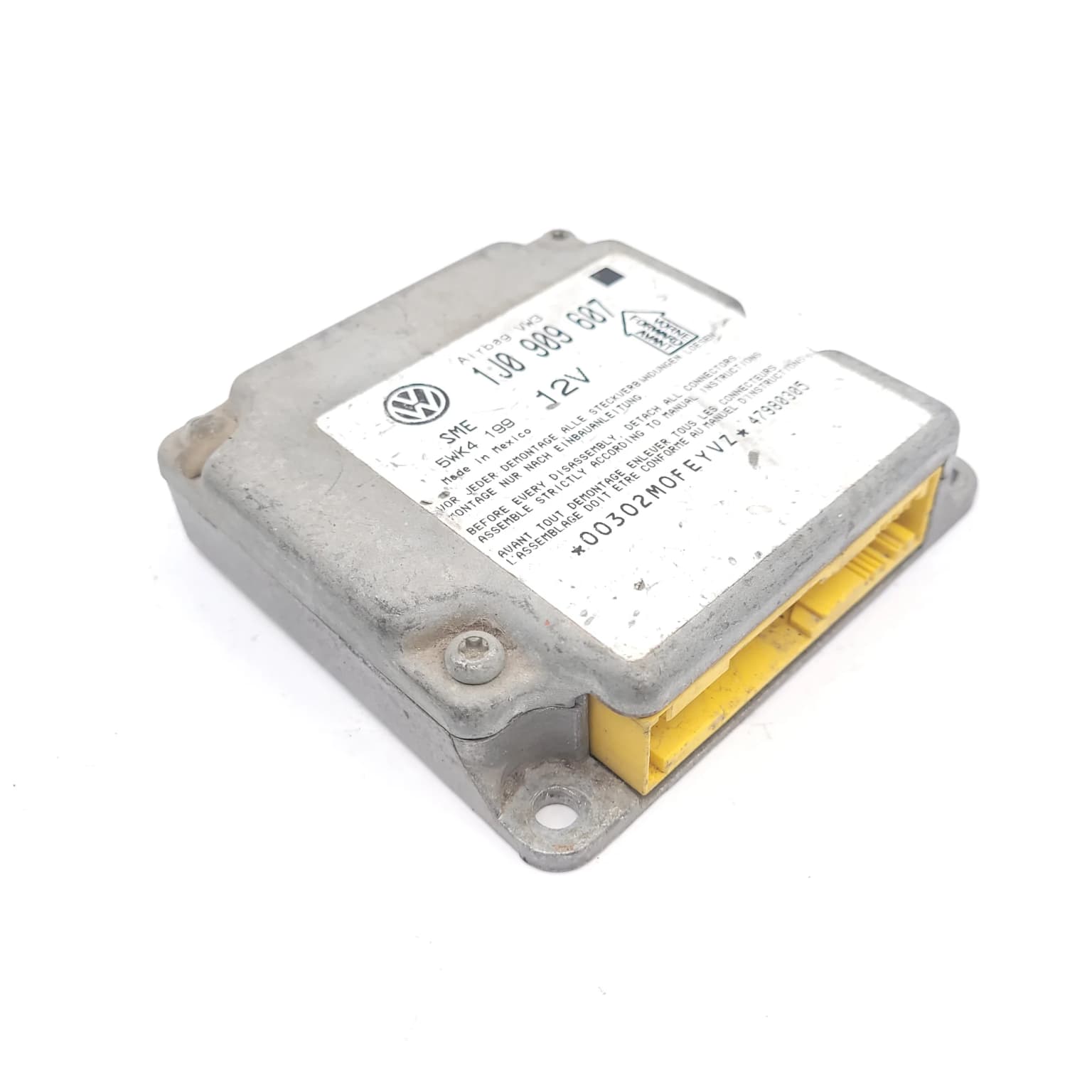 Airbag control module VW PASSAT B5, B5.5 1996–2005 1J0909607 – 1