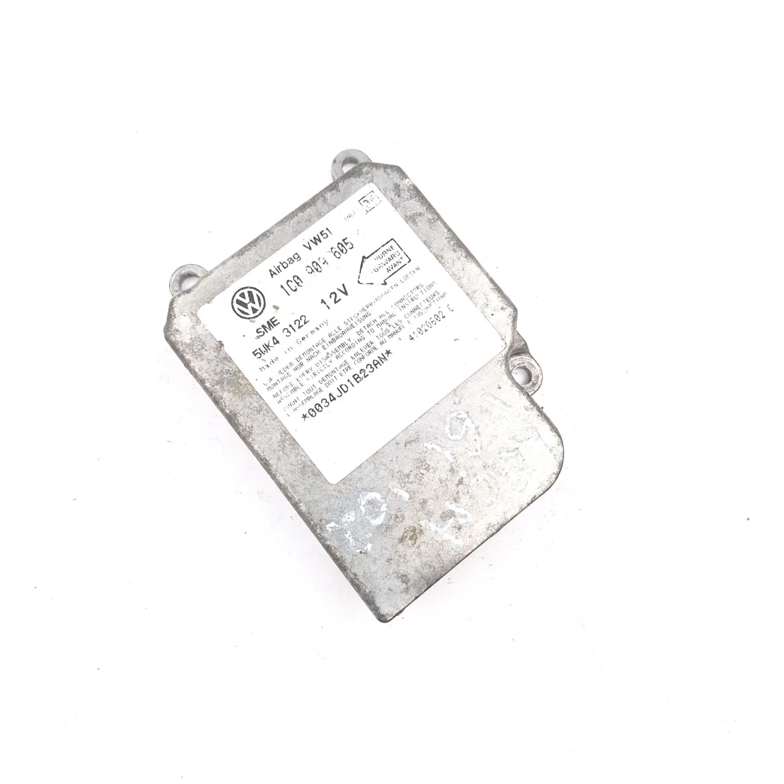 Airbag control module VW POLO (9N, 9N3) 2002–2010 1C0909605 – 1