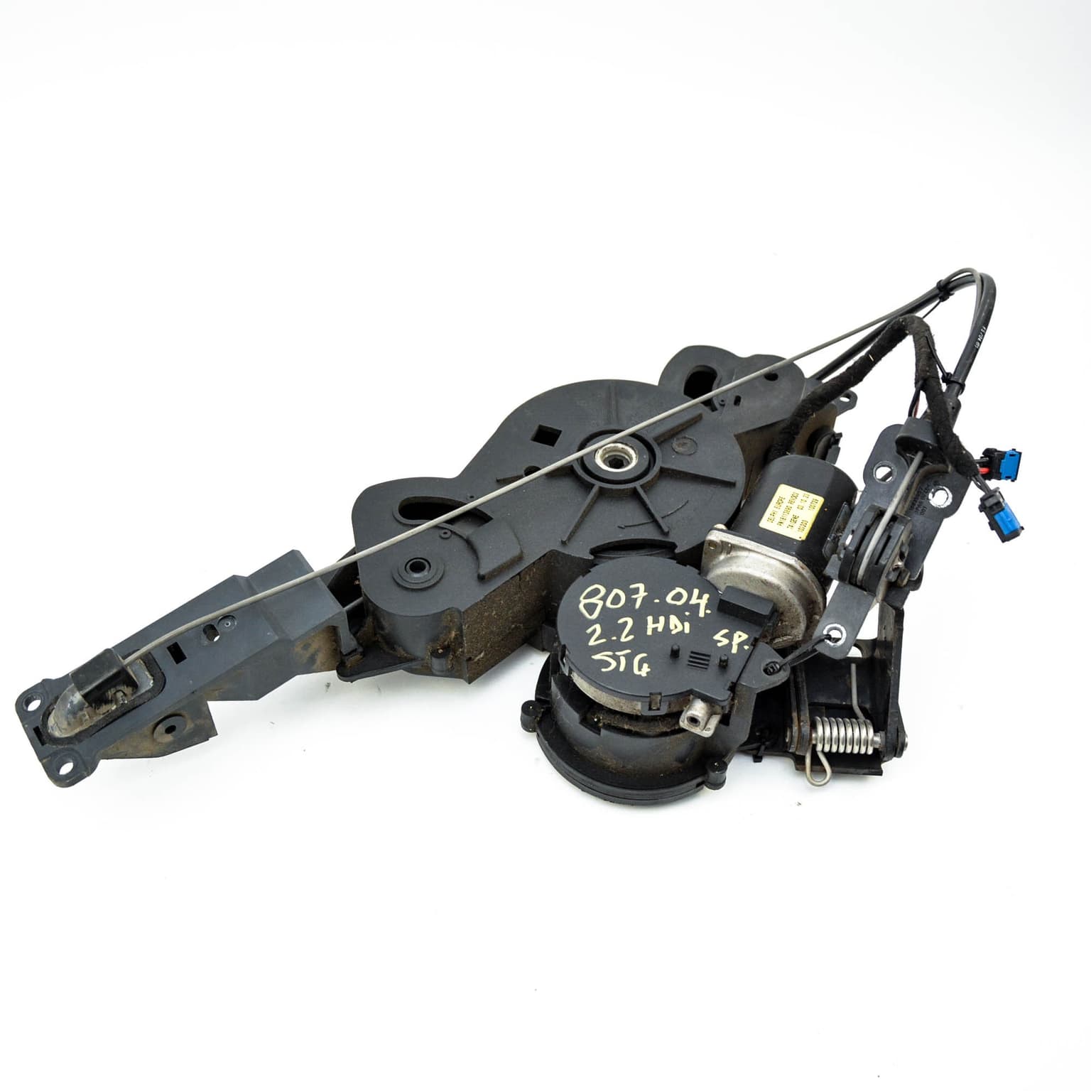 Electronic actuator Peugeot 807 (E) 2002–2014 2.2 HDi 4HW (DW12BTED4) 16835853 – 1