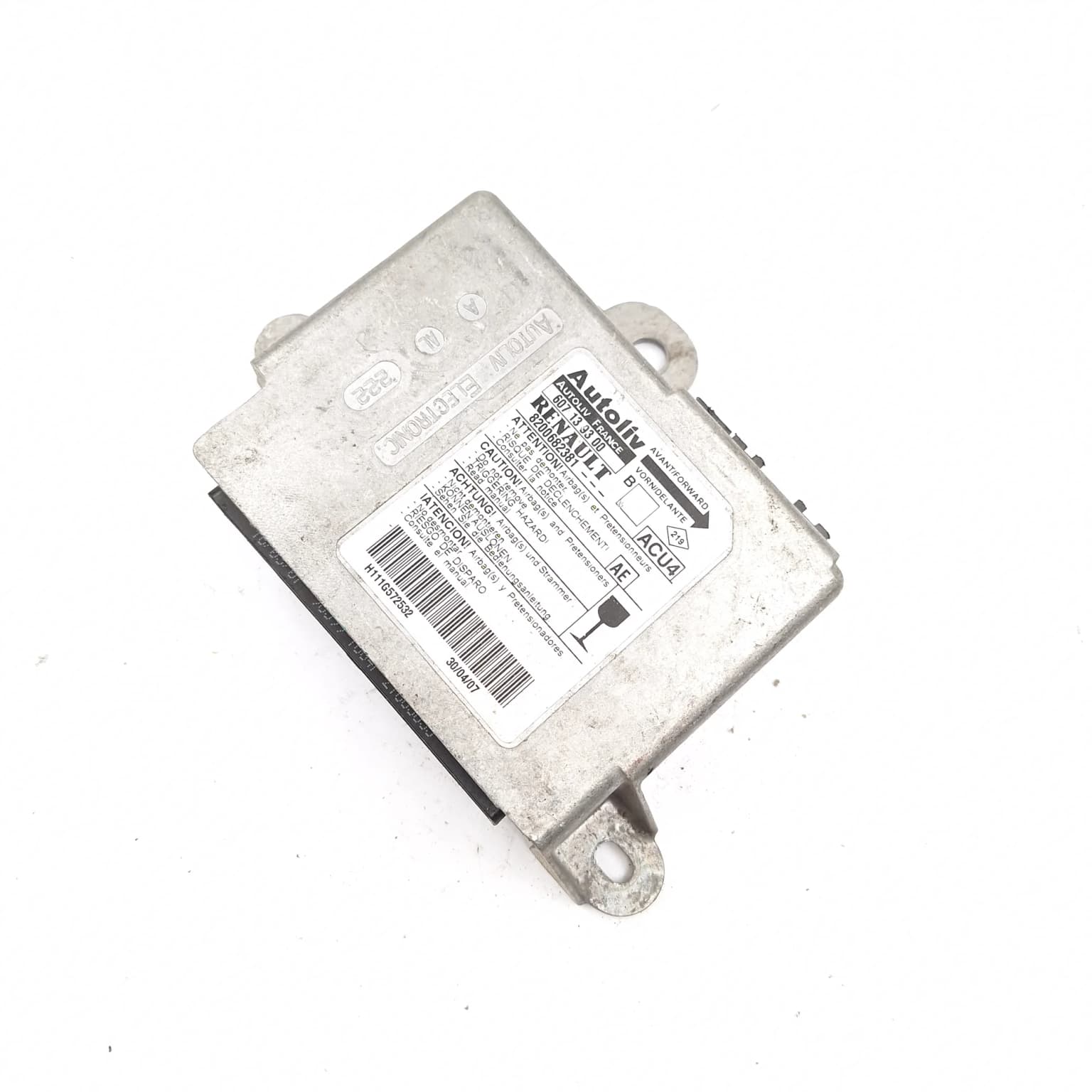 Airbag control module Renault MEGANE 2 2002–2010 8200682381 – 1