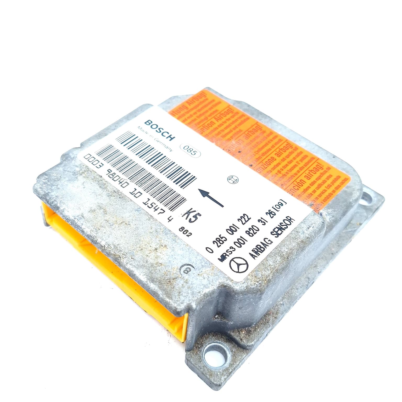 Airbag control module Mercedes-Benz A-CLASS (W168) 1997–2004 A0285001222 – 1