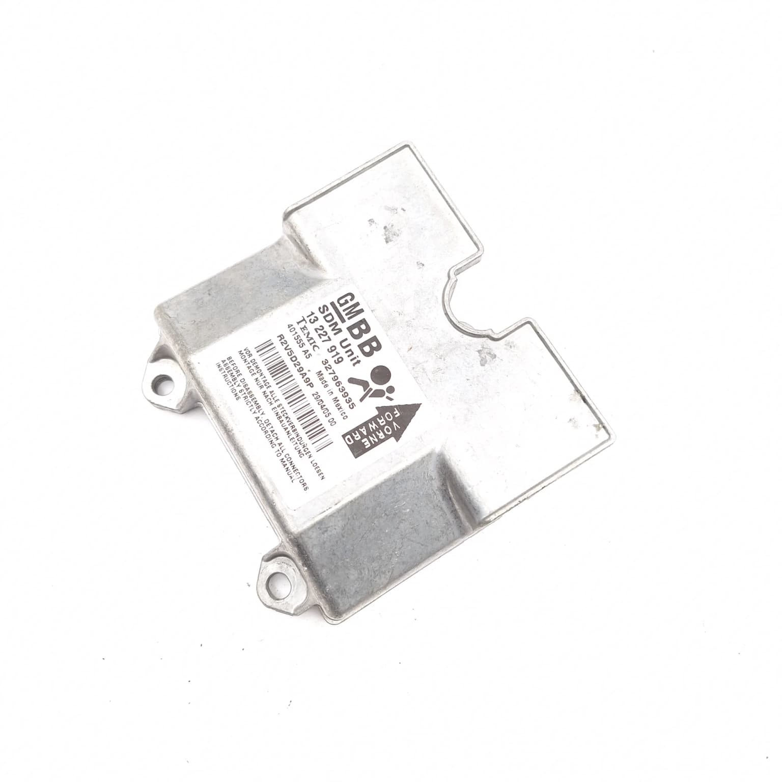 Airbag control module Opel ASTRA H 2004–2012 13227919 – 1