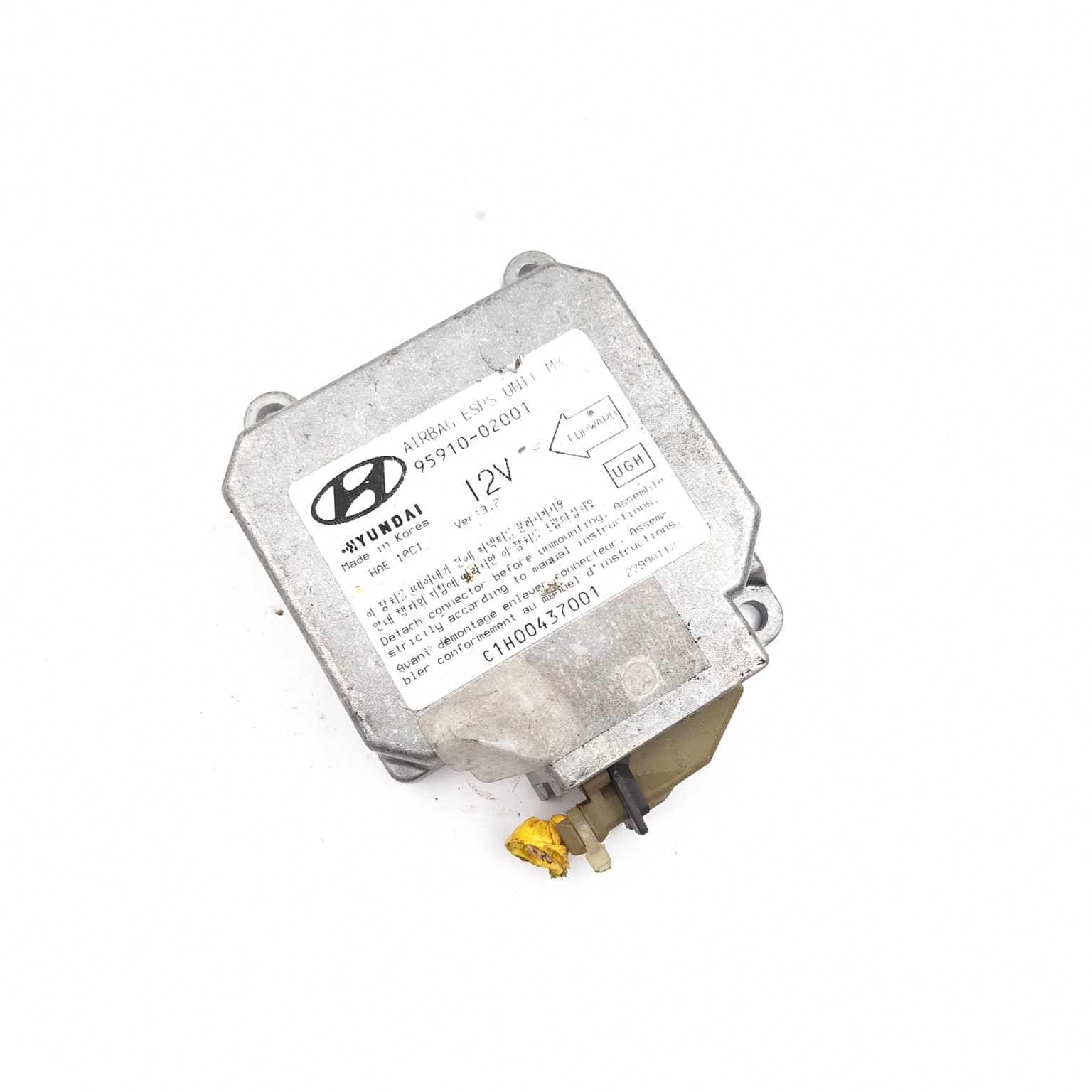 Airbag control module Hyundai ATOS (AH) 1997–2007 9591002001 – 1