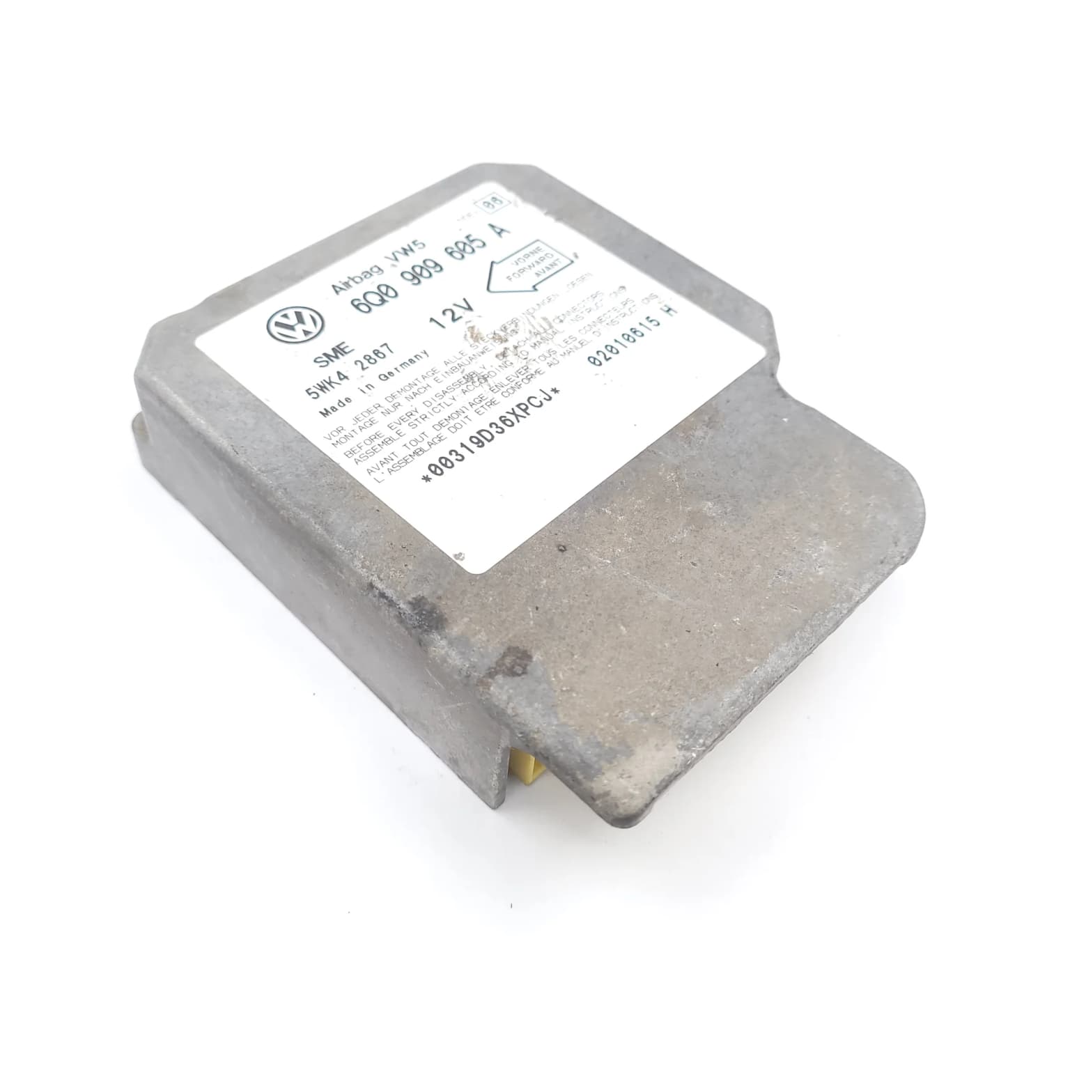 Airbag control module VW GOLF 4 1997–2004 6Q0909605A – 1