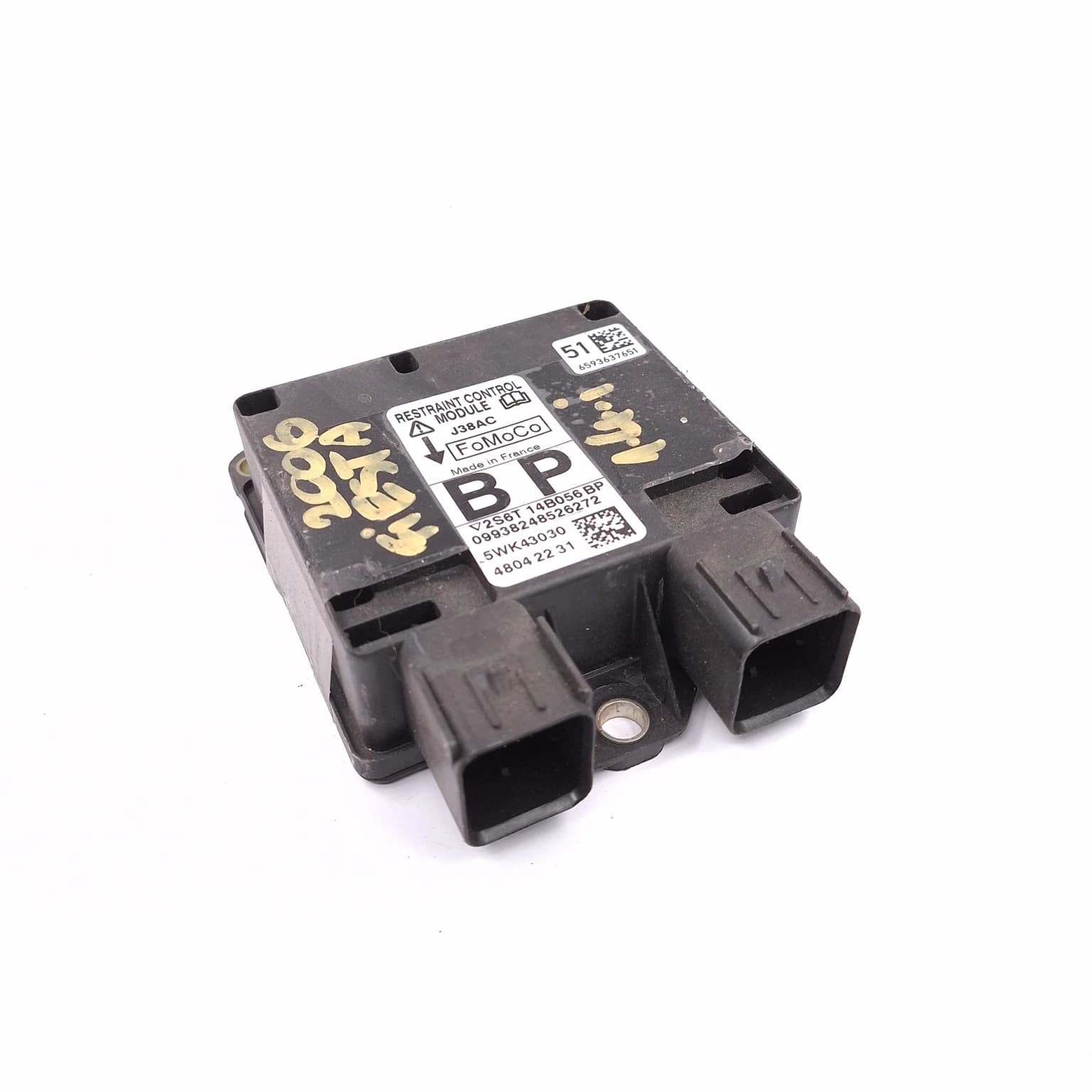 Airbag control module Ford FIESTA Mk 5 2002–2008 2S6T14B056BP – 1