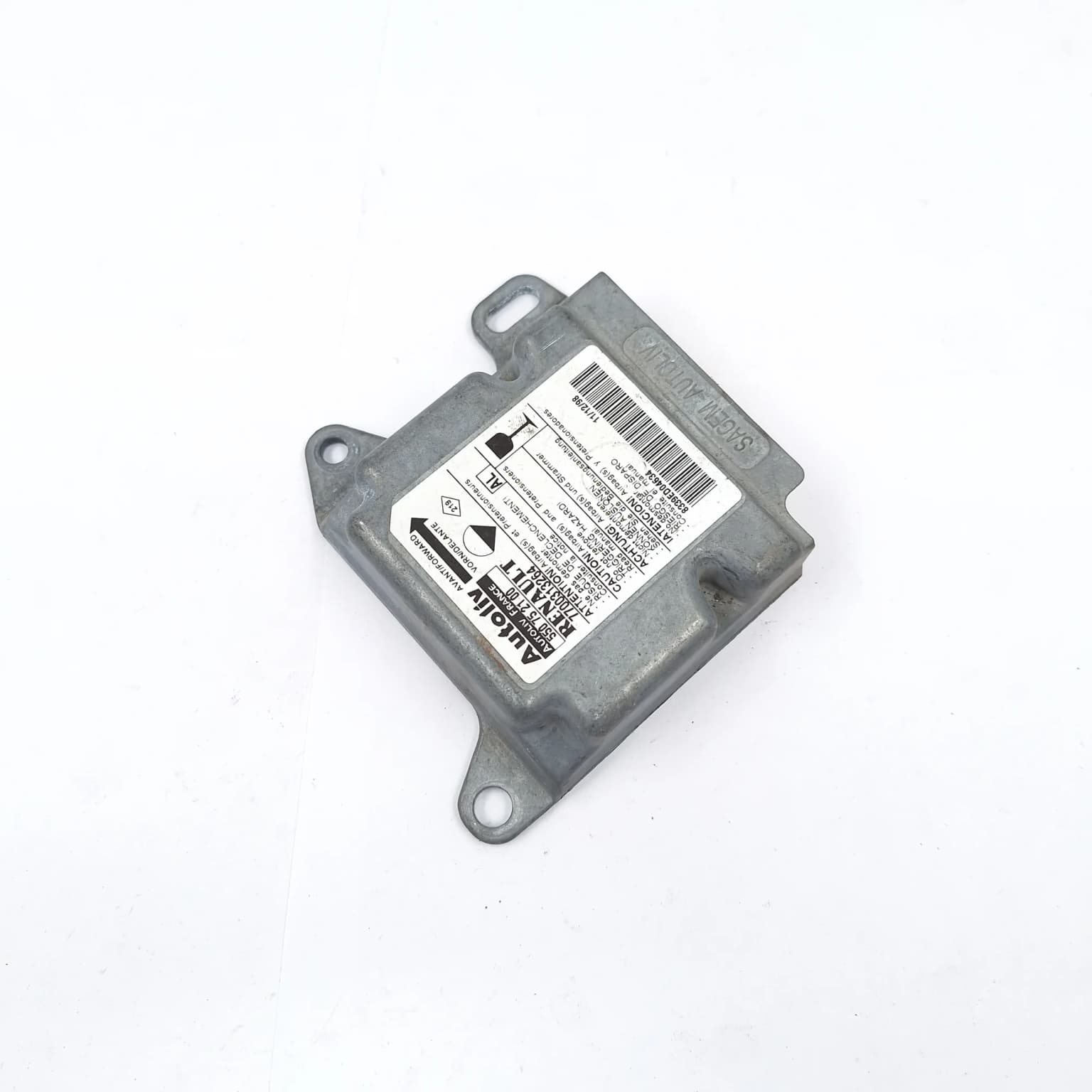 Airbag control module Opel MOVANO A 1998–2010 7700313264 – 1
