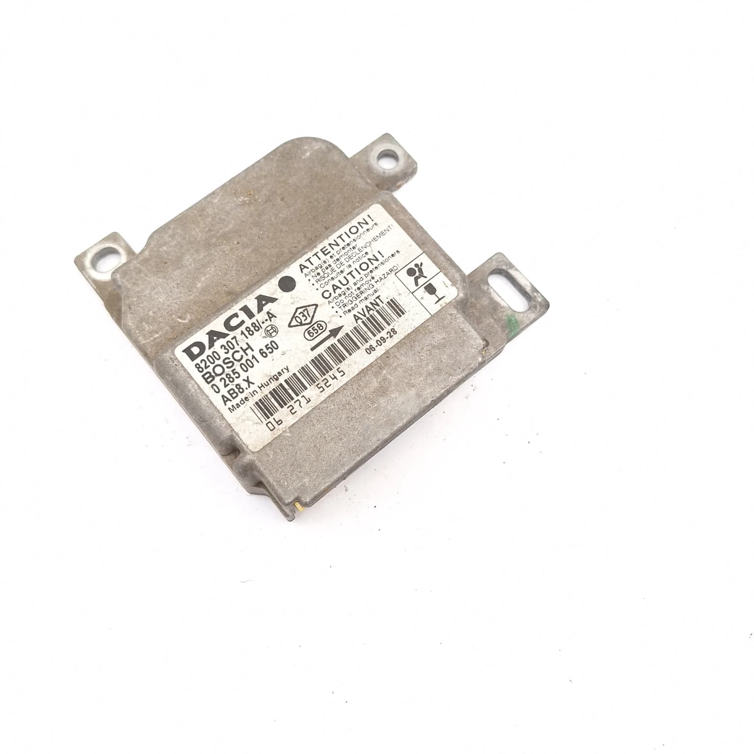 Airbag control module Dacia LOGAN (LS) 2004–2012 8200307188A – 1
