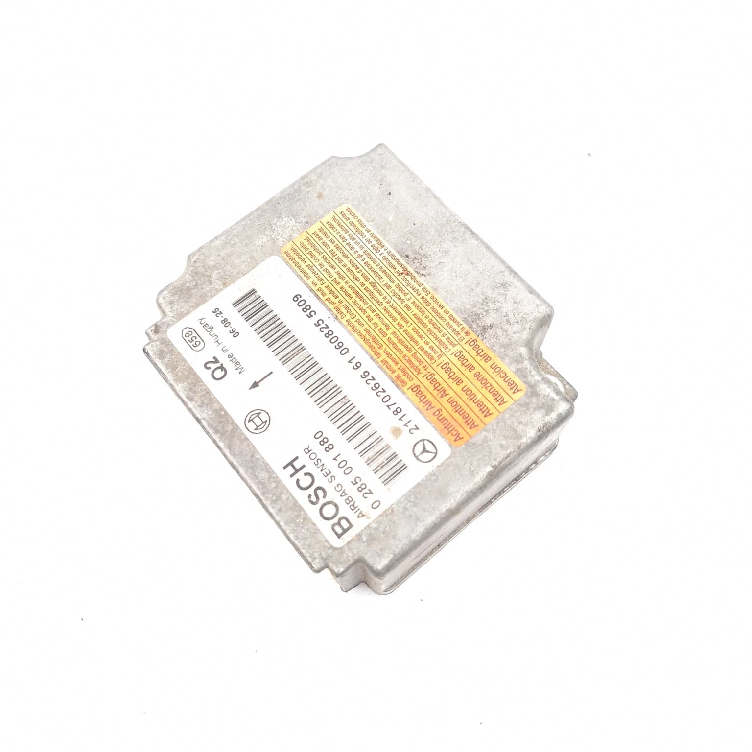 Airbag control module Mercedes-Benz E-CLASS (W211) 2002–2009 0285001880 – 1