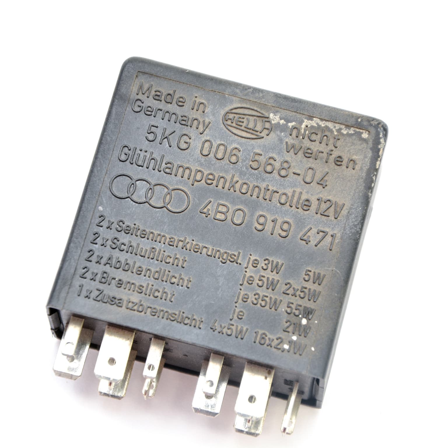 Relay Audi A6 (4B, C5) 1997–2005 2.5 TDI AYM 4B0919471 – 1