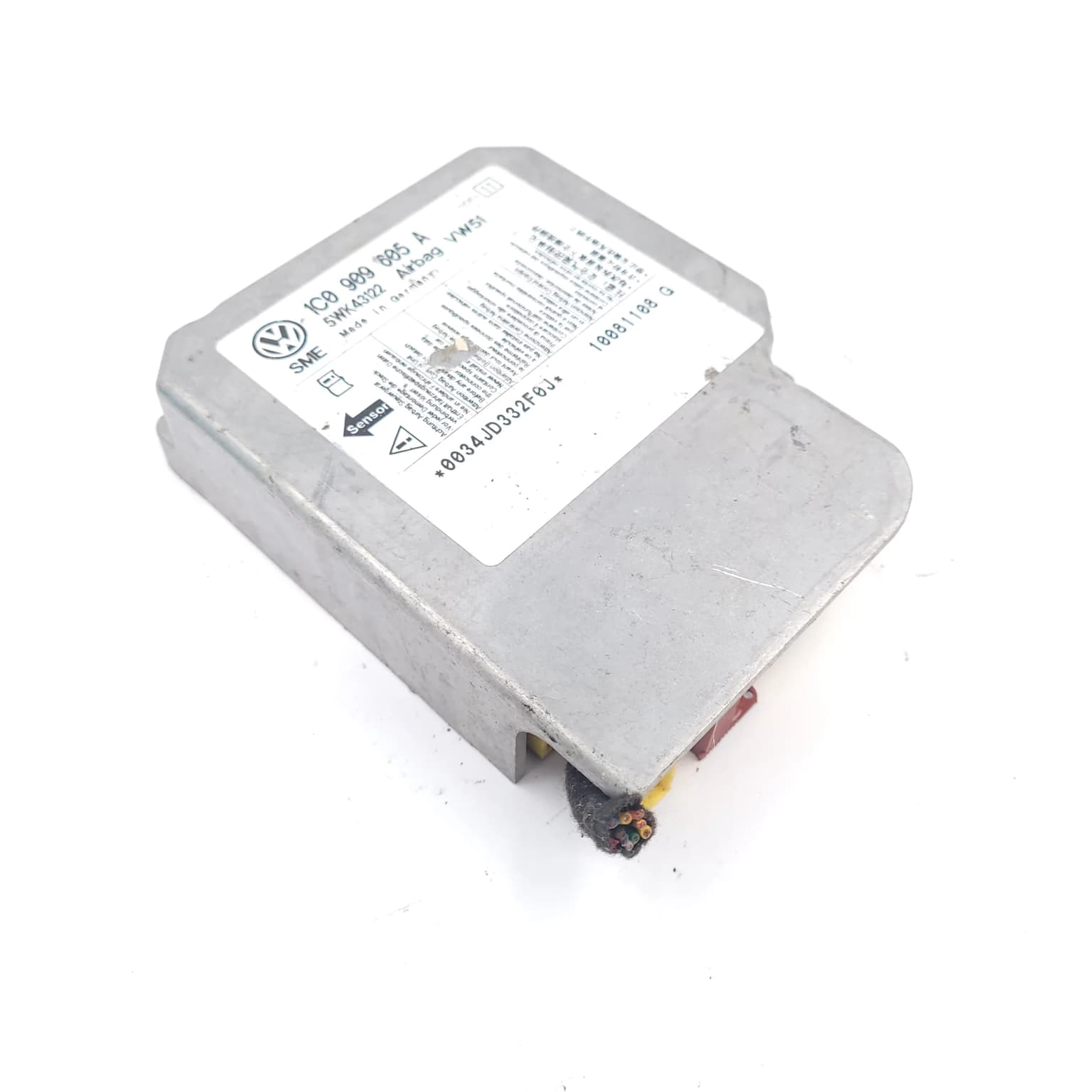 Airbag control module VW TRANSPORTER Mk 5 / T5 / caravelle 2003–2015 1C0909605A – 1