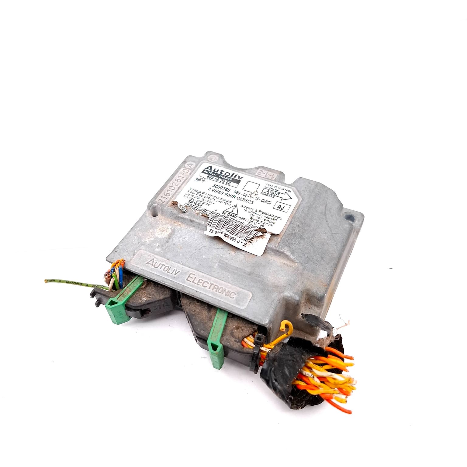 Airbag control module Peugeot 407 2004–2011 9655880780 – 1