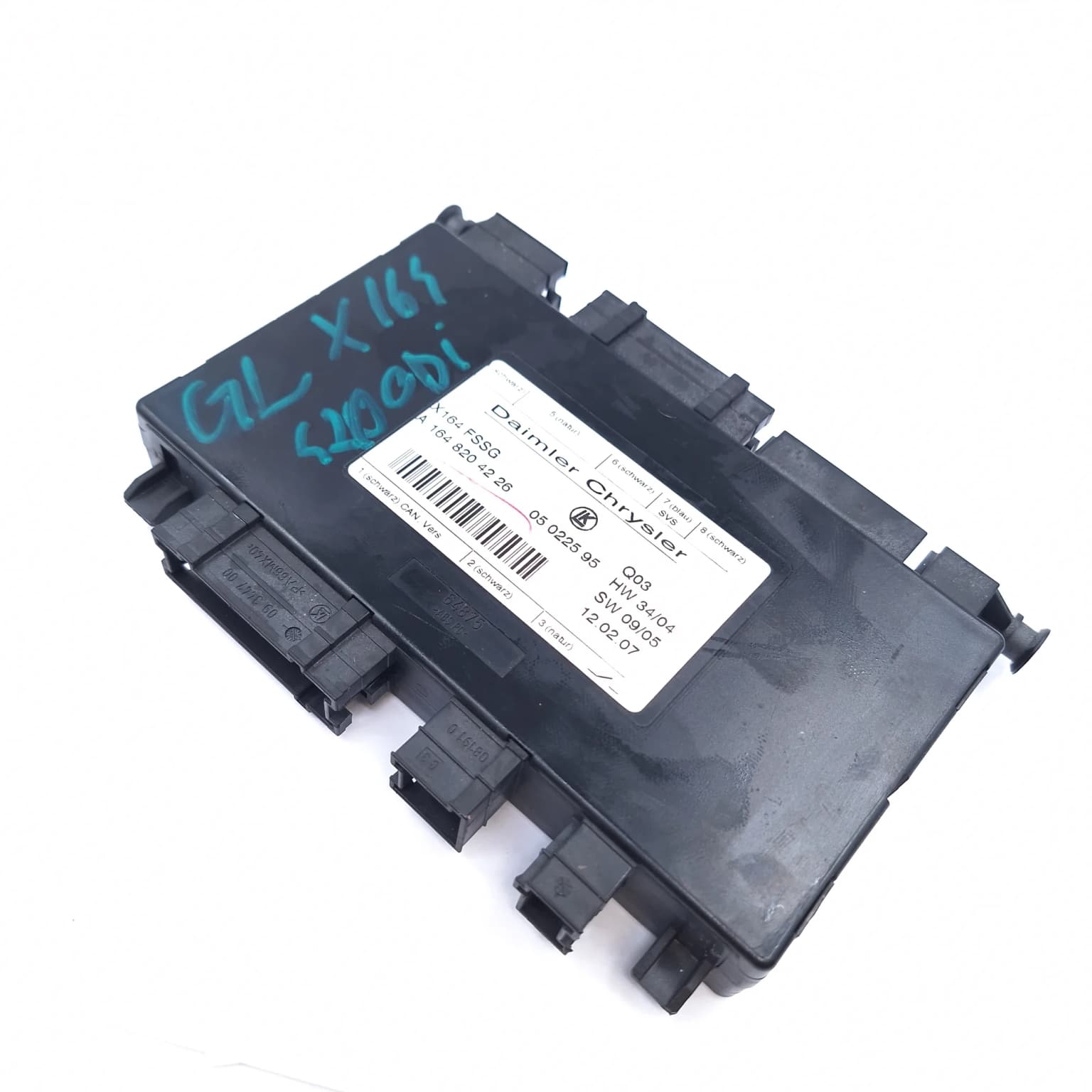 Control unit Mercedes-Benz GL-CLASS (X164) 2006+ A1648204226 – 1
