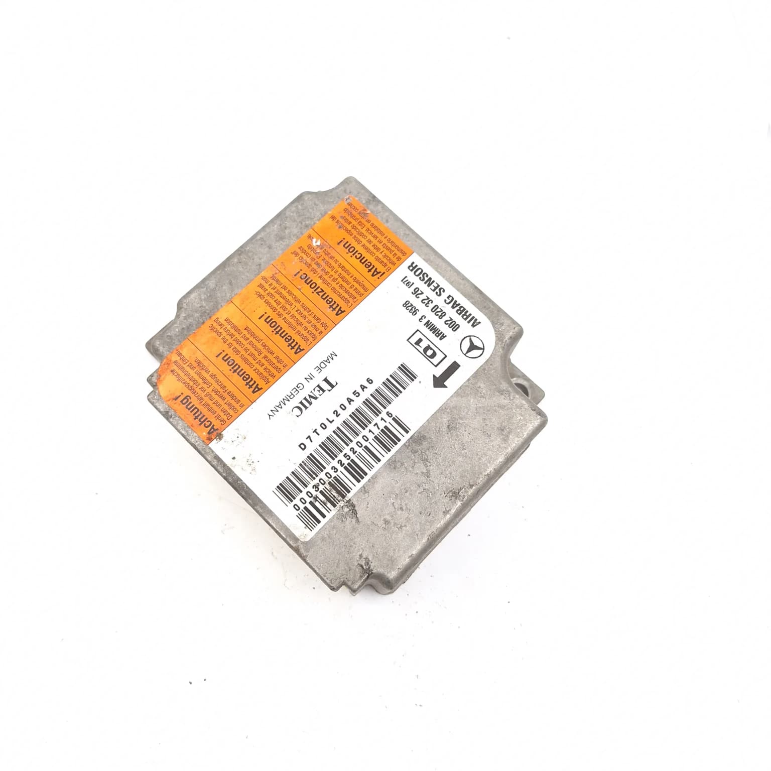 Airbag control module Mercedes-Benz E-CLASS (W210) 1995–2003 0028203226 – 1