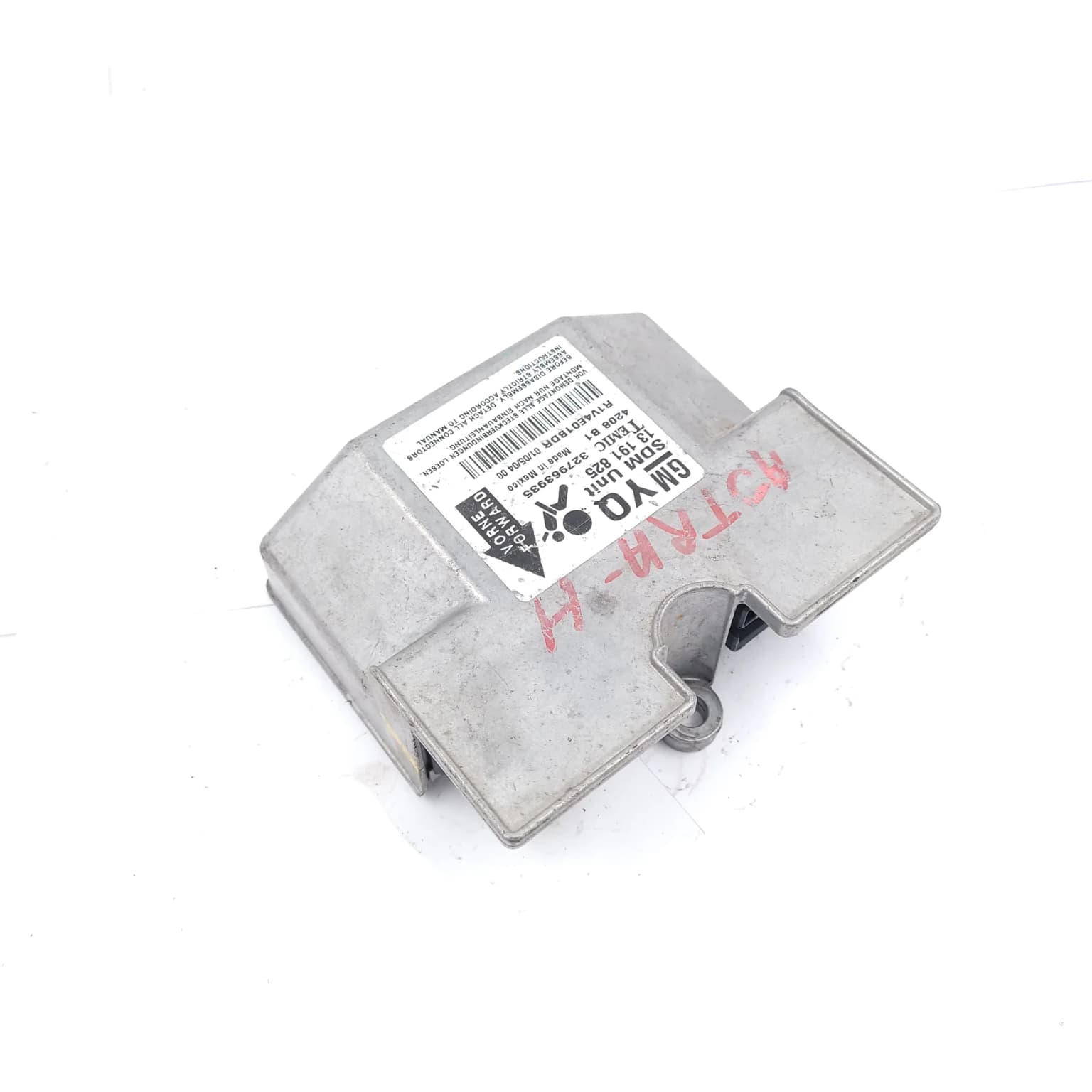 Airbag control module Opel ASTRA H 2004–2012 13191825 – 1