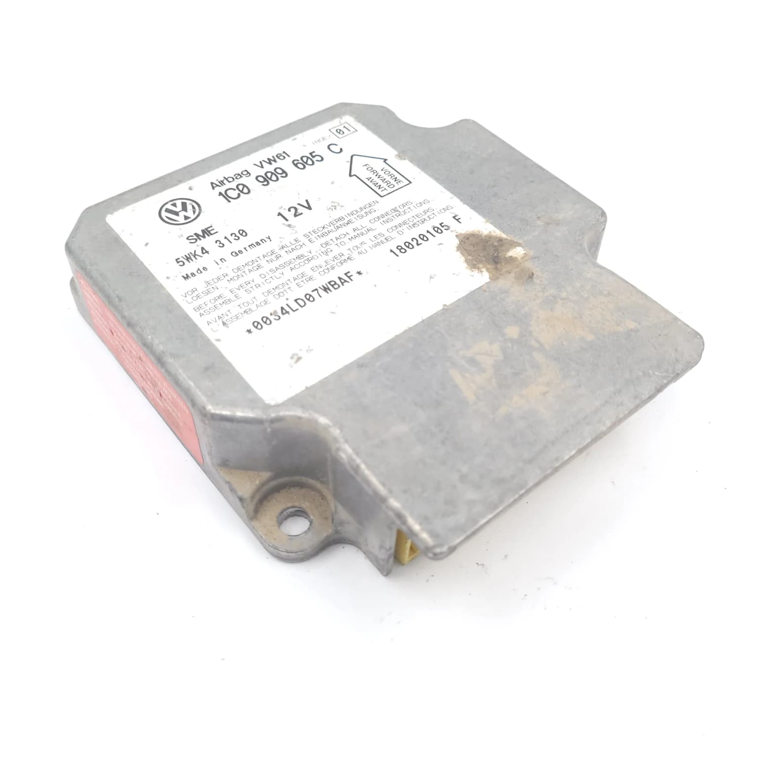 Airbag control module VW PASSAT B5, B5.5 1996–2005 1C0909605C – 1