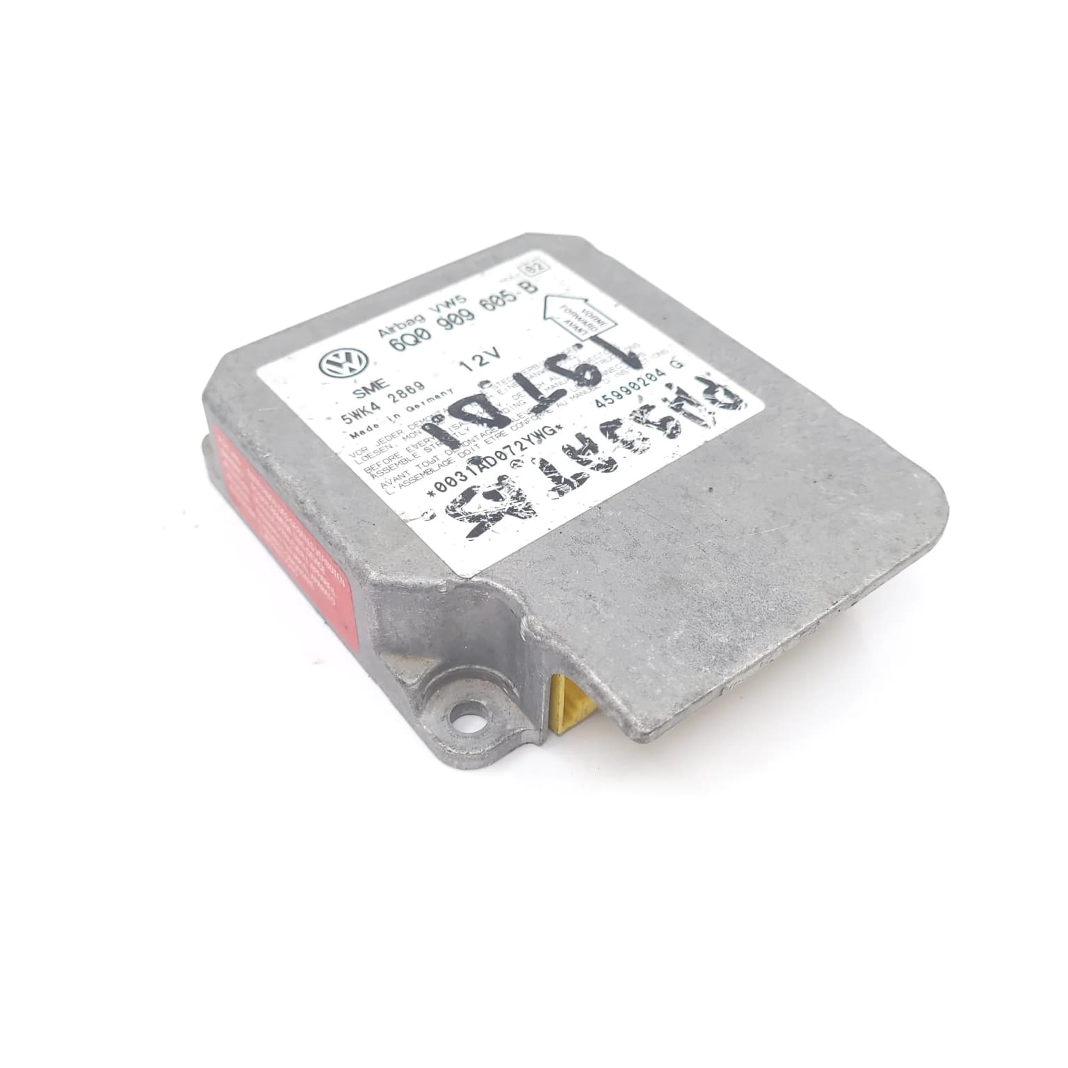 Airbag control module VW PASSAT B5, B5.5 1996–2005 6Q0909605B – 1