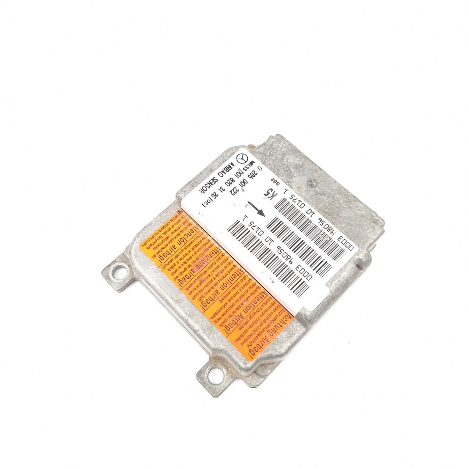 Airbag control module Mercedes-Benz A-CLASS (W168) 1997–2004 0285001222 – 1