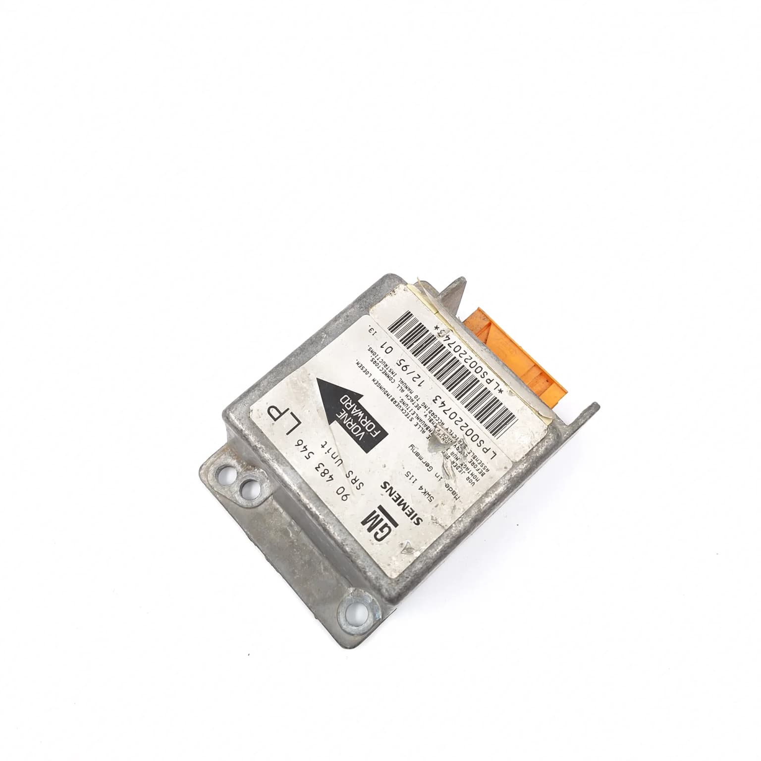 Airbag control module Opel TIGRA B TwinTop 2004–2009 90483546 – 1