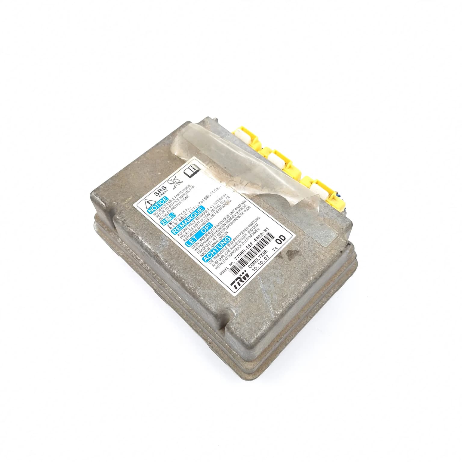 Airbag control module Honda ACCORD 7 (CL, CM) 2003–2008 77960SEFE822M1 – 1