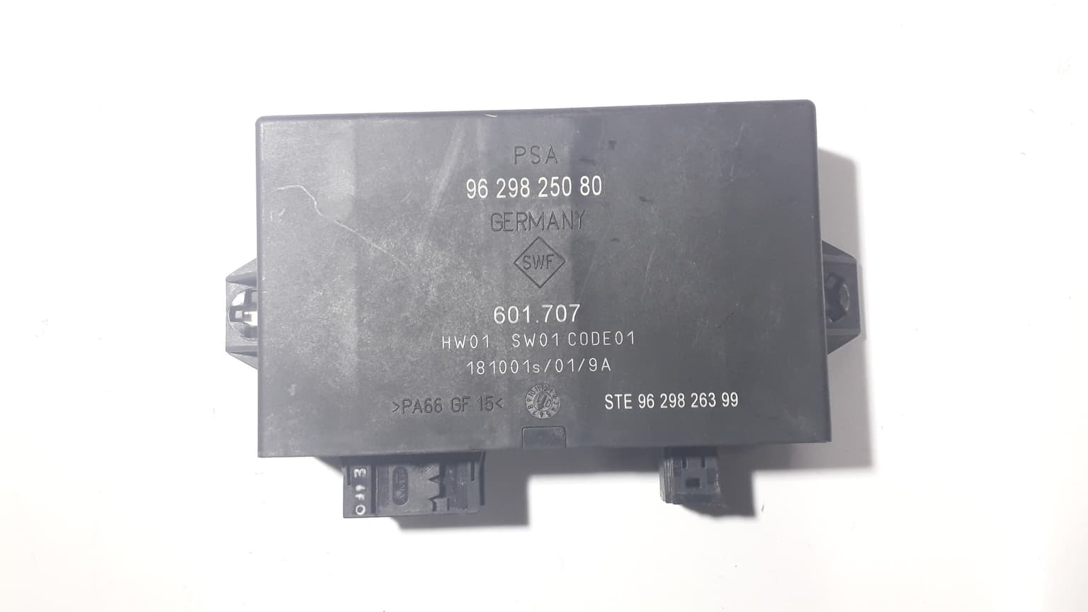 Parking PDC control unit Peugeot 607 (9D, 9U) 1999–2010 9629825080 – 1