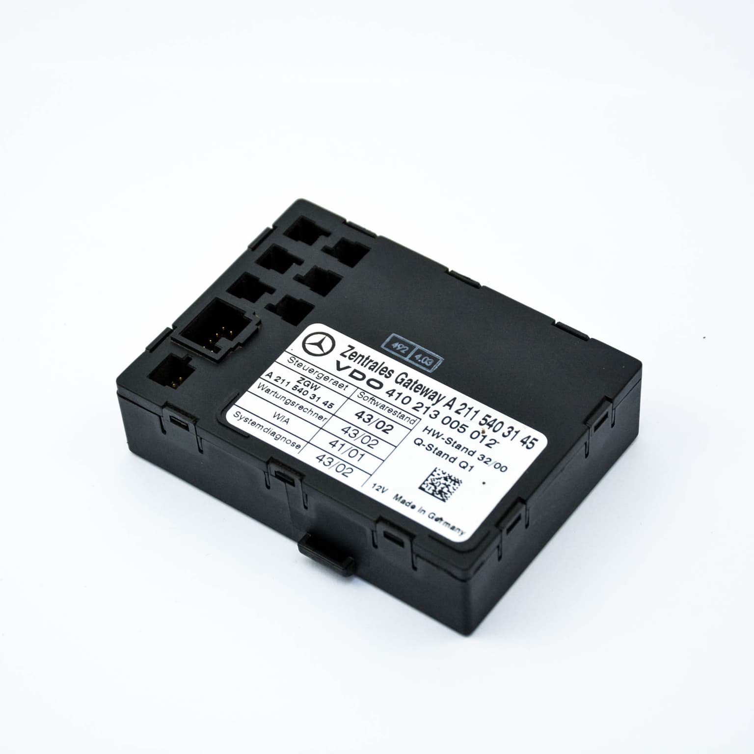 Comfort control module Mercedes-Benz E-CLASS (W211) 2002–2009 A2115403145 – 1