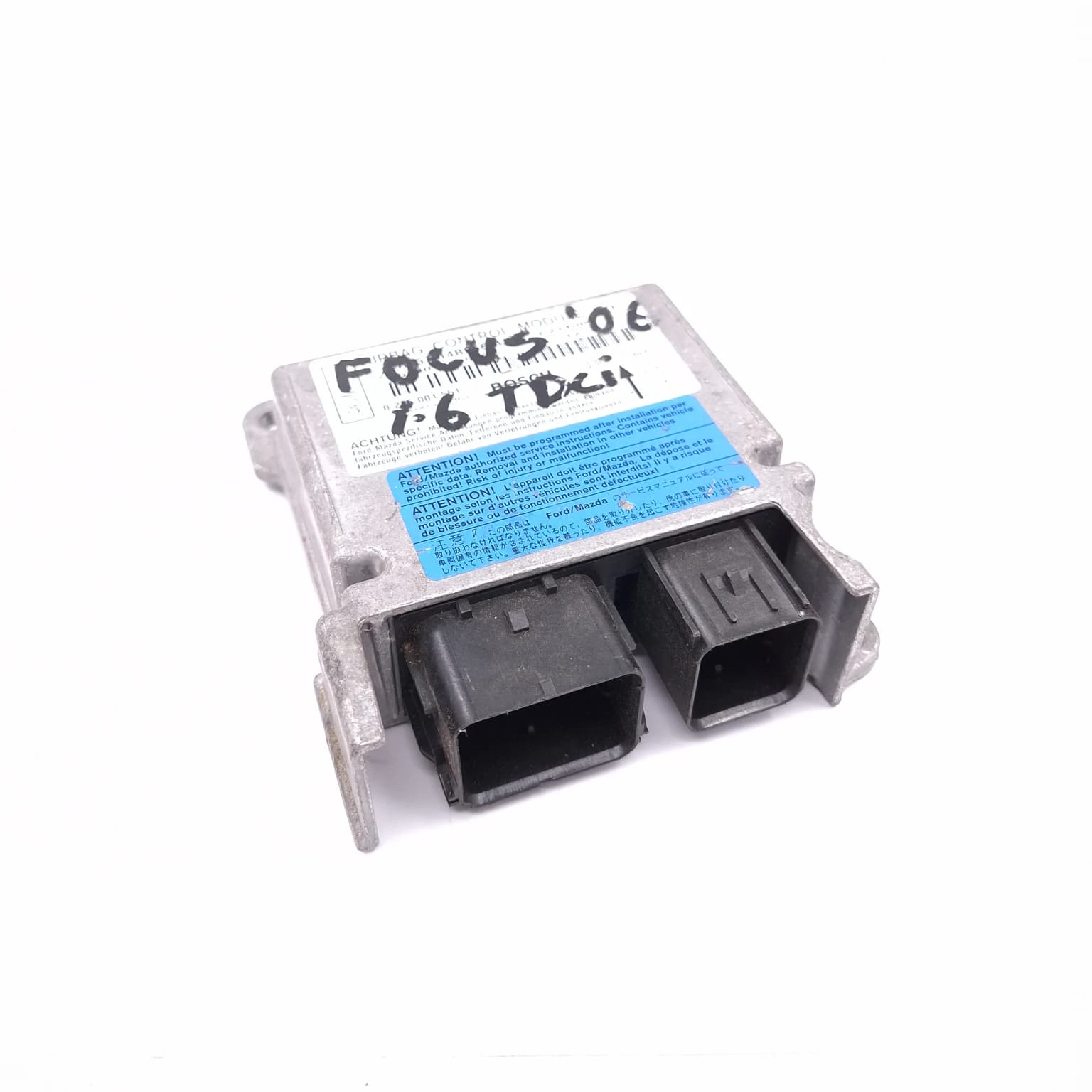 Airbag control module Ford FOCUS Mk 2 2005–2010 4M5T14B056AD – 1