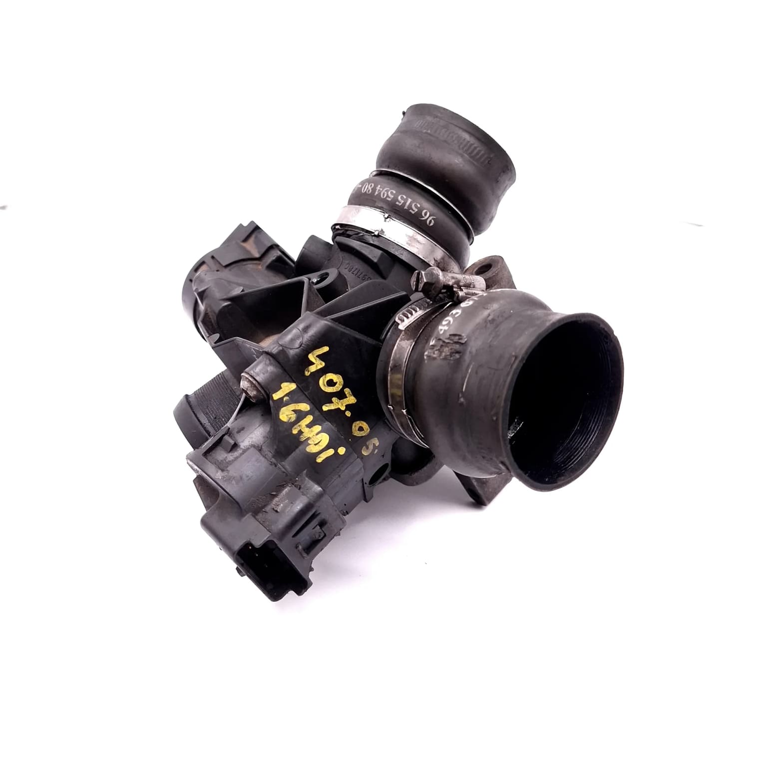 Throttle valve Peugeot 407 2004–2011 1.6 HDi 110 9655971780 – 1